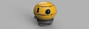 FLUBBER WEEBO ROBOT PROP