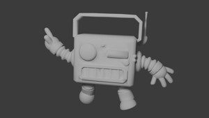 SILLY ROBOT CHARACTER