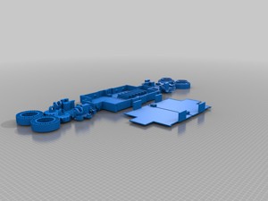 3D printed vehicle with camera over mobile internet