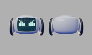 3D Character Robot Type 2