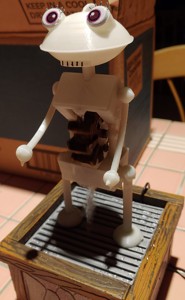 Futurama water wheel robot