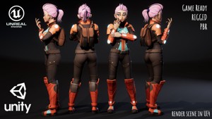 Sci Fi girl 1