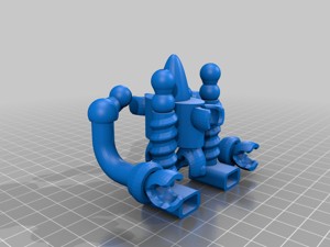 Toy Robot with ball joints