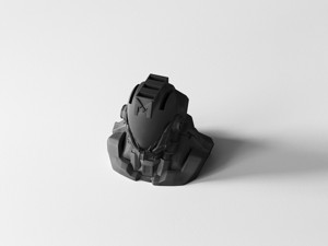 ROBOT USB FLASH DRIVE AND MEMORY CARD HOLDER