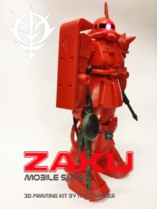 ZAKU Mobile Suite - ITALYmaker KIT Weapons