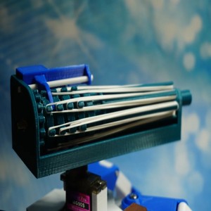 Automated rubber gun with 32 rounds (Gatling gun)