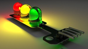 Traffic Lights LED Module With Illuminating Animation