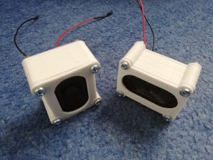 Speakers for the GuardBot