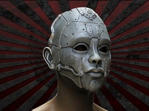 Cyborg Mask Cyberpunk Robot Mask