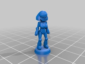 Gynoid Mk II 28mm D&D pathfinder starfinder robot