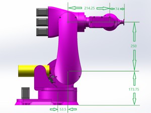 3D PRINTED ROBOTIC ARM