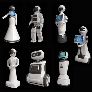 Modern assisstant robot collection