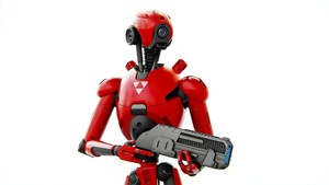 BATTLE DROID X-5000   RIGGED