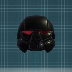 DARK TROOPER HELMET - I.B.S. COMPATIBLE