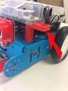 support de clé USB pour Mbot - USB key holder for MBOT