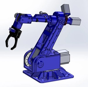 6 axis stepper robot