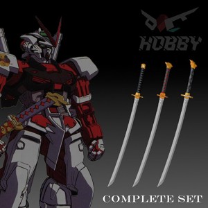 GERBERA STRAIGHT KATANA - COMPLETE SET - FOR COSPLAY AND DISPLAY