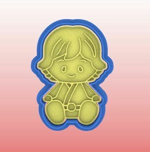 LUKE SKYWALKER CUTTER AND STAMP