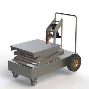 SCISSOR LIFT + HYDRAULIC ...