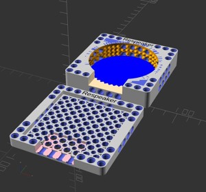 Respeaker Mic Array v2 LEGO Technic Enclosure