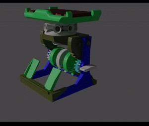 ROBOT-STYLE ROTATING GAMING BASE