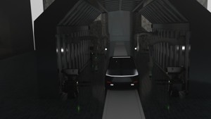 3d model of a Cyber truck