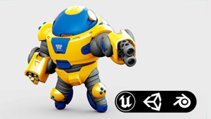 TOY BOT ARNOLD  Rigged for Unreal Engine - Unity - MIXAMO