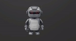 DBX AVA ROBOT STL OBJ GLB FOR 3D PRINT