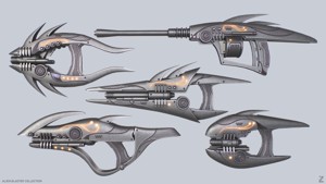 Alien blaster collection