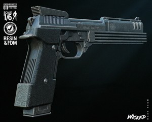 Wicked Movies Robocop Gun Tested for 3D printing