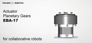 Planetary Gears Actuator EBA17 - NEW UPDATED 2024