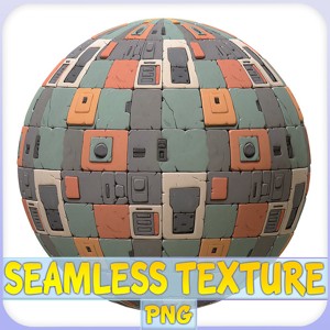 SciFi Seamless Texture