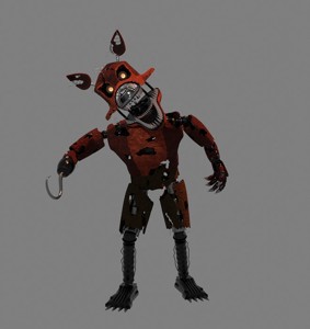 FNaF 4 Nightmare Foxy