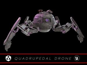 Quadrupedal Drone