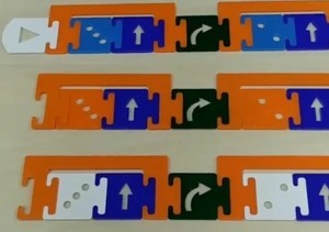 Fichas programación Escornabot corte laser