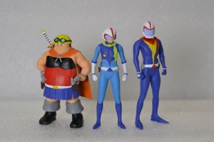 RYOMA NAGARE, HAYATO JIN, MUSASHI TOMOE, PILOTS GETTER