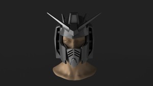 Gundam  helmet sci-fi outfit clothing robot android clothes mask