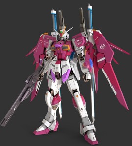 Destiny Impulse Gundam - Rigged