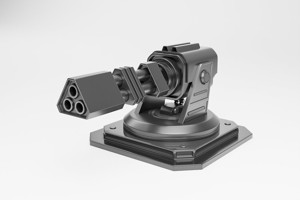 Scifi turret