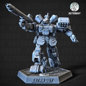 Heavy Mech Cody 100mm Poseable Set