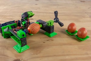 ALLBOT to egg drawing robot transformation parts