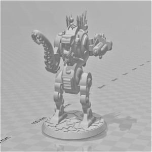 Chaos Furibundus Pattern Style Dreadnought - 28mm Robot Sci-Fi