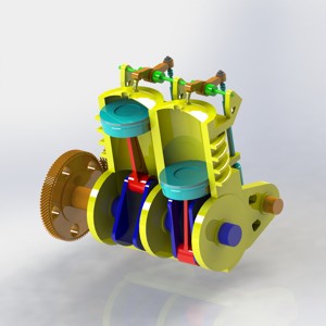 Two Cylinder Engine