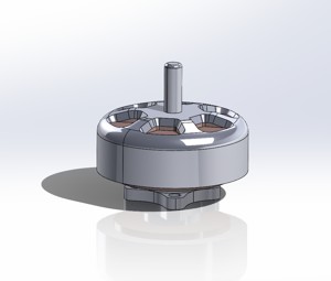 Foxeer 2105.5 1650-2950KV Brushless Motor CAD