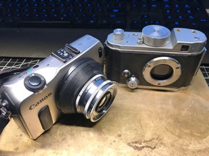 Robot M26 to EOS-M adapter