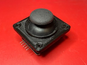Joystick panel mount / bezel for "PS2" joystick modules