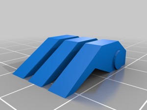 Mechanical claw foot for droid, robot, etc