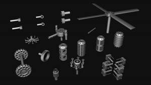Mega Pack Hard Surface Kitbash R1