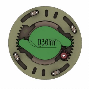 3D PRINTABLE IRIS MECHANISM-3DP2BLROD30A