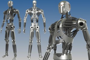 Humanoid Robot Skeleton